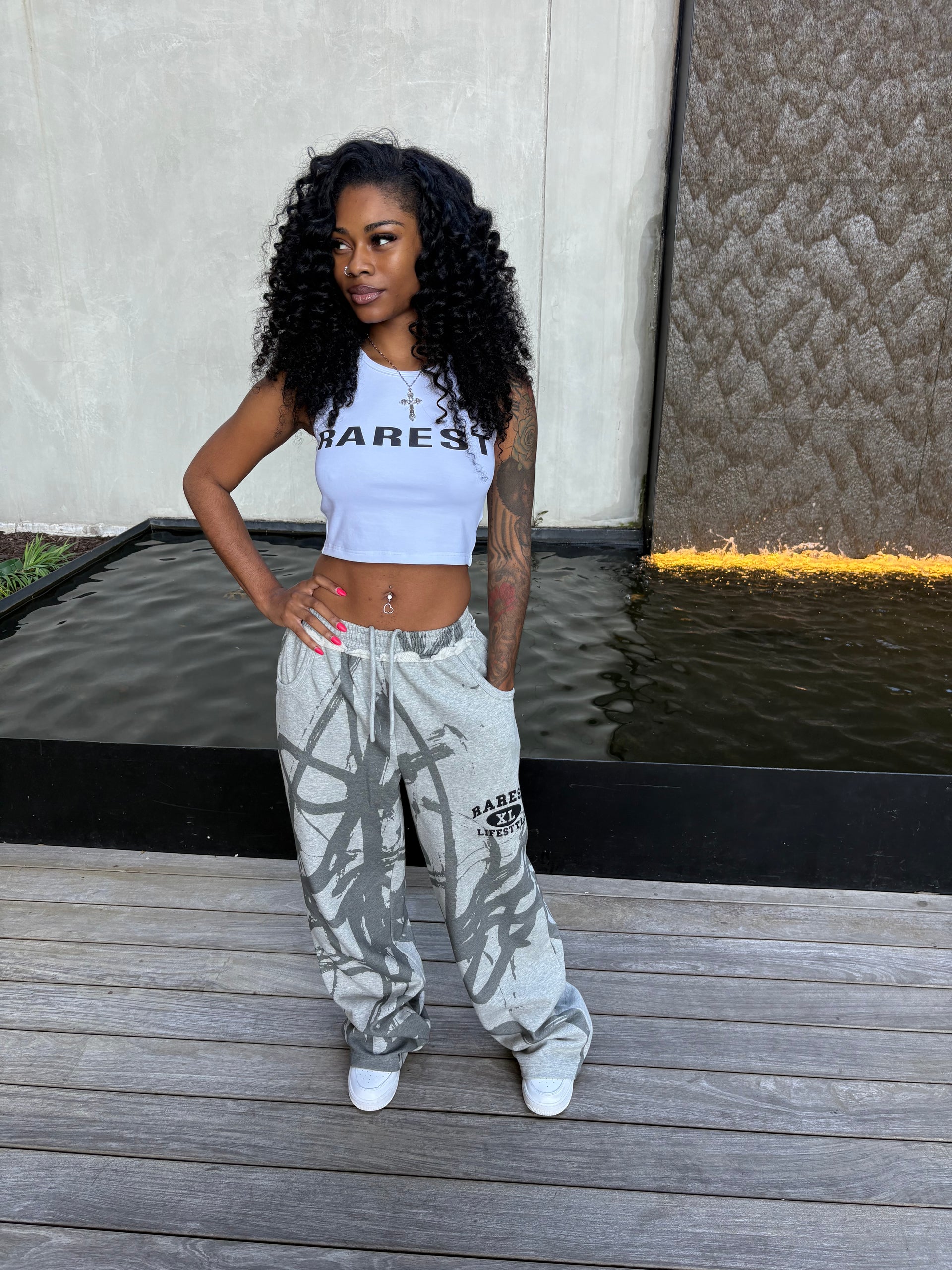 GREY GRAFFITI ARCHIVE SWEATS