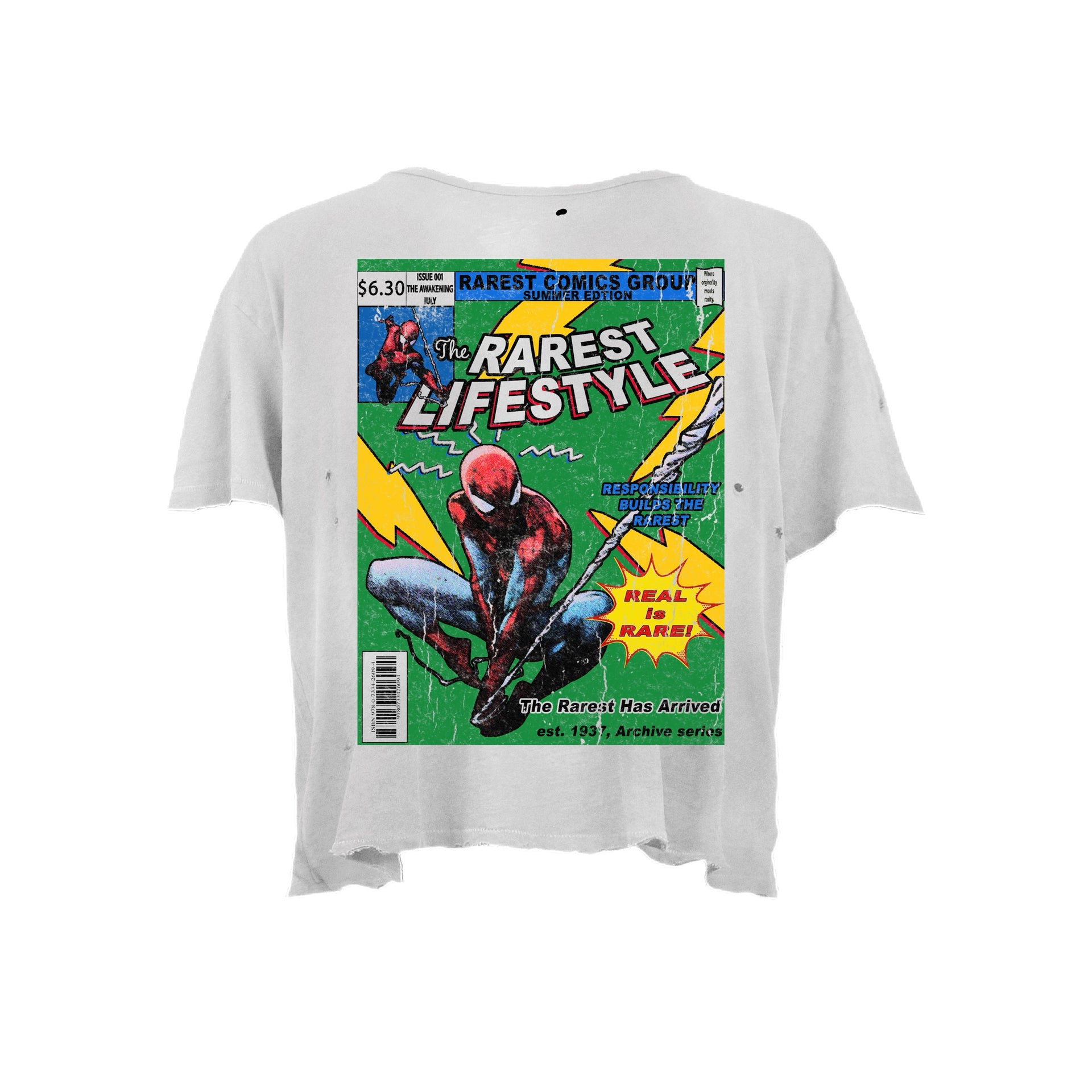 White SpiderMan Tee